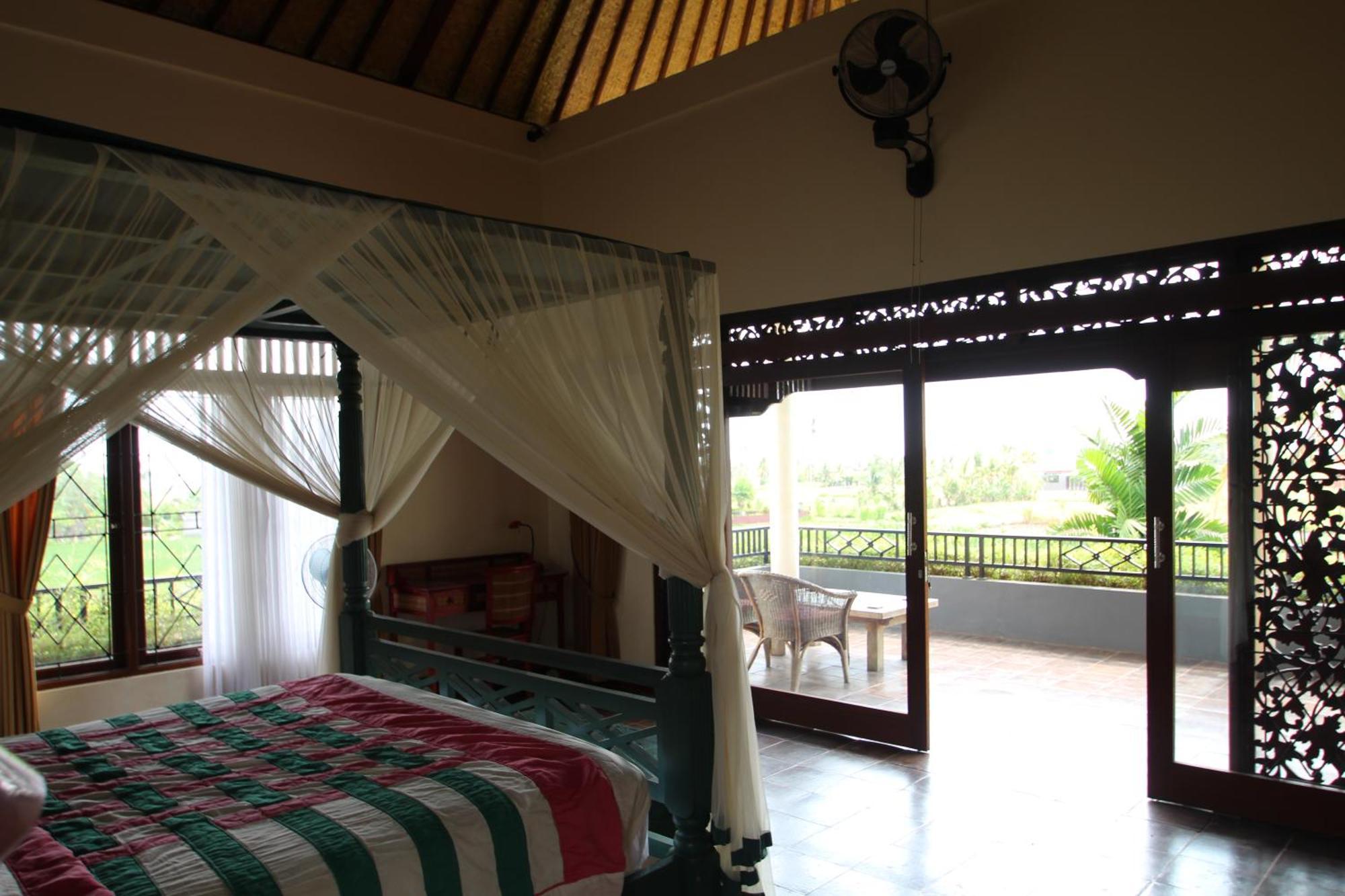 Uma Capung Mas Cottage Ubud Esterno foto