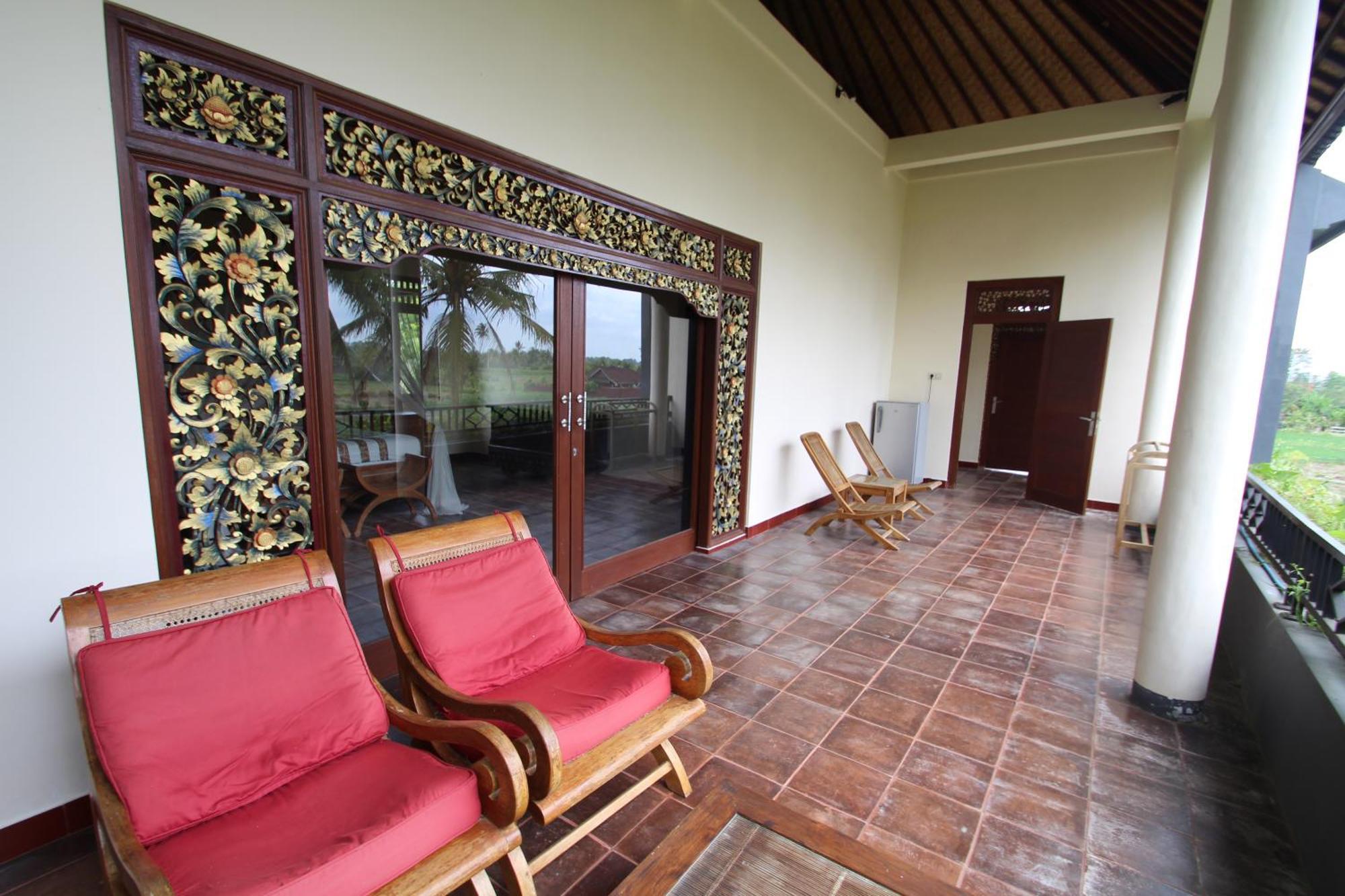 Uma Capung Mas Cottage Ubud Esterno foto
