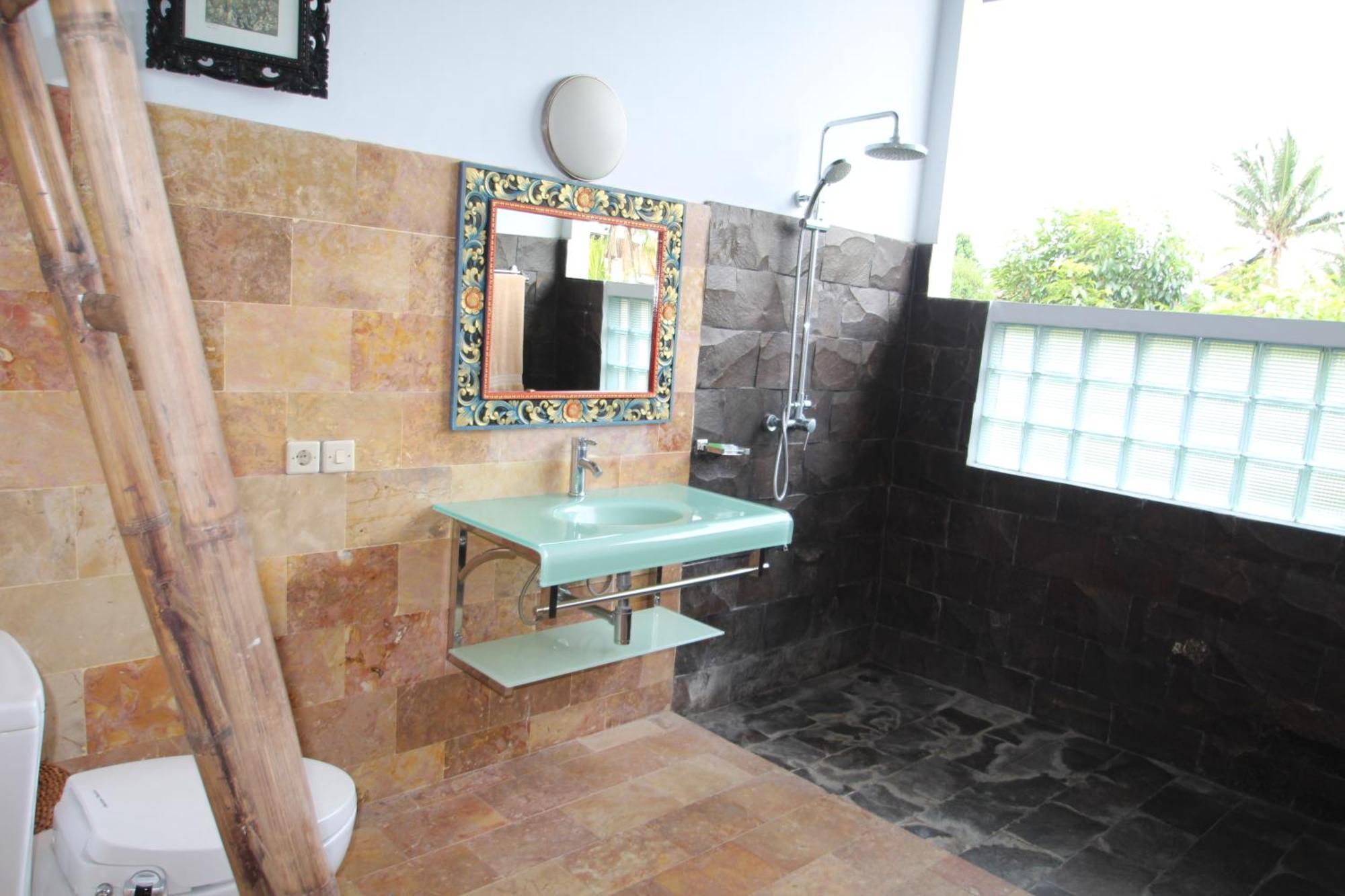Uma Capung Mas Cottage Ubud Esterno foto