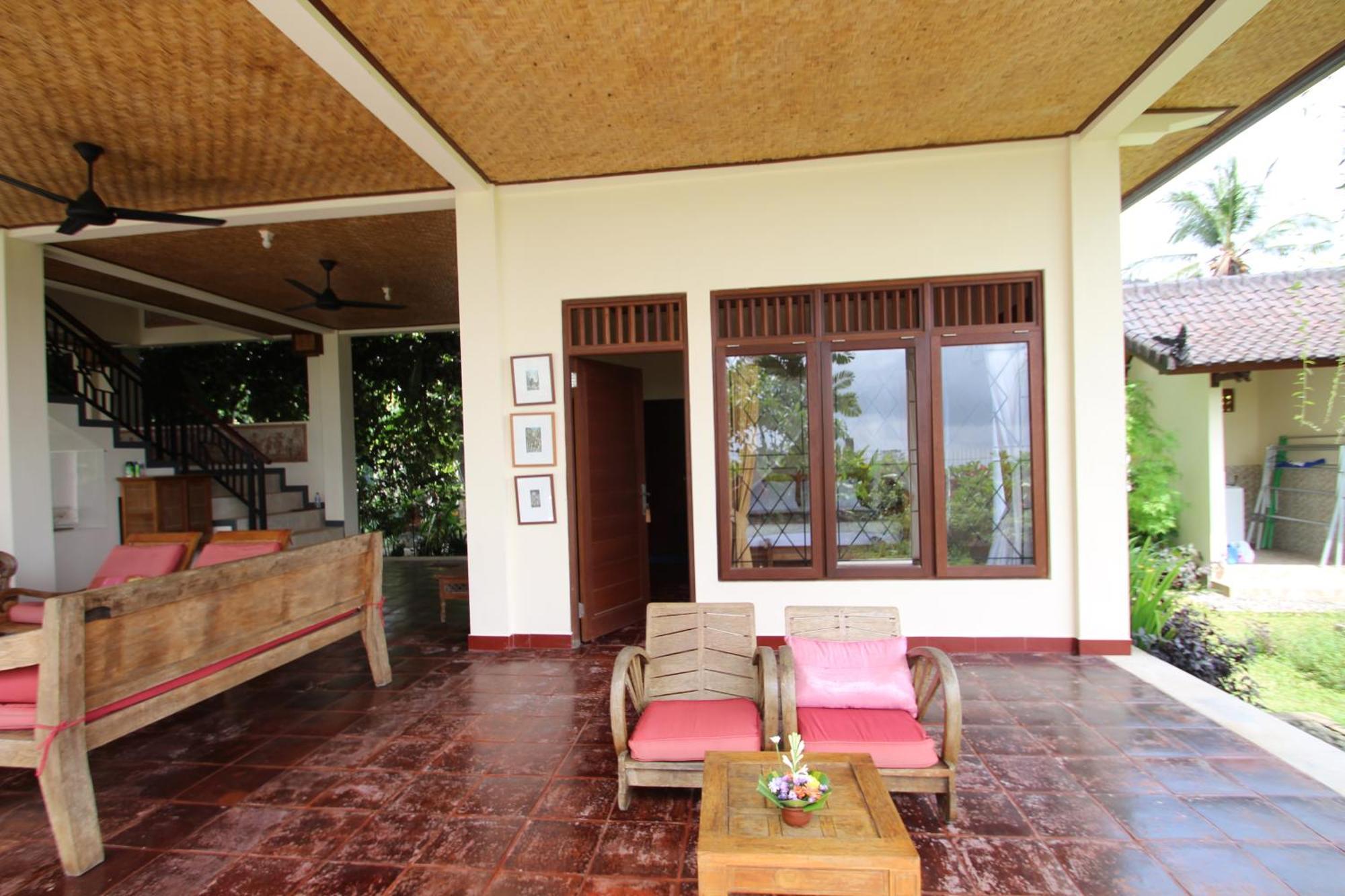 Uma Capung Mas Cottage Ubud Esterno foto