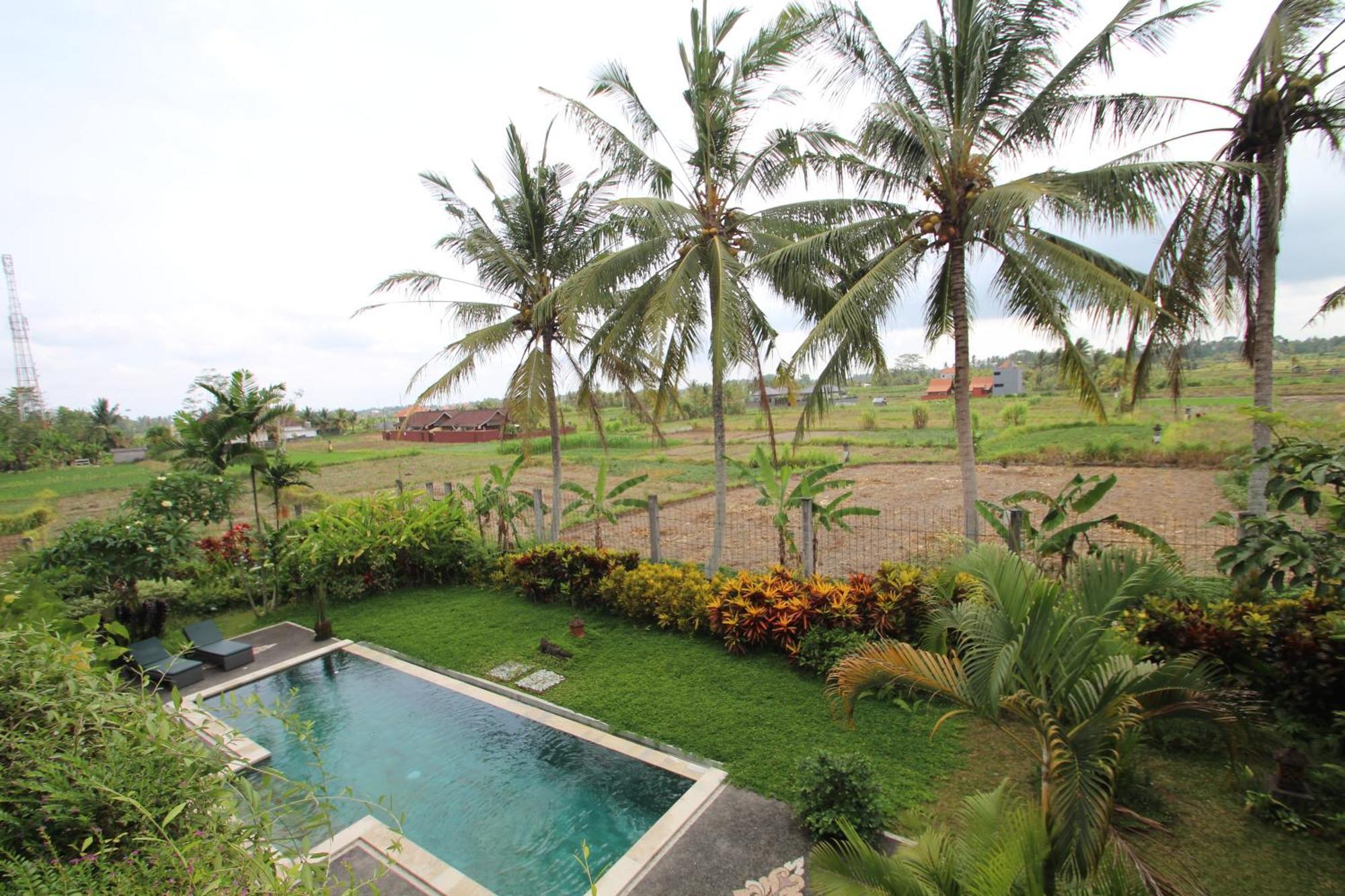 Uma Capung Mas Cottage Ubud Esterno foto
