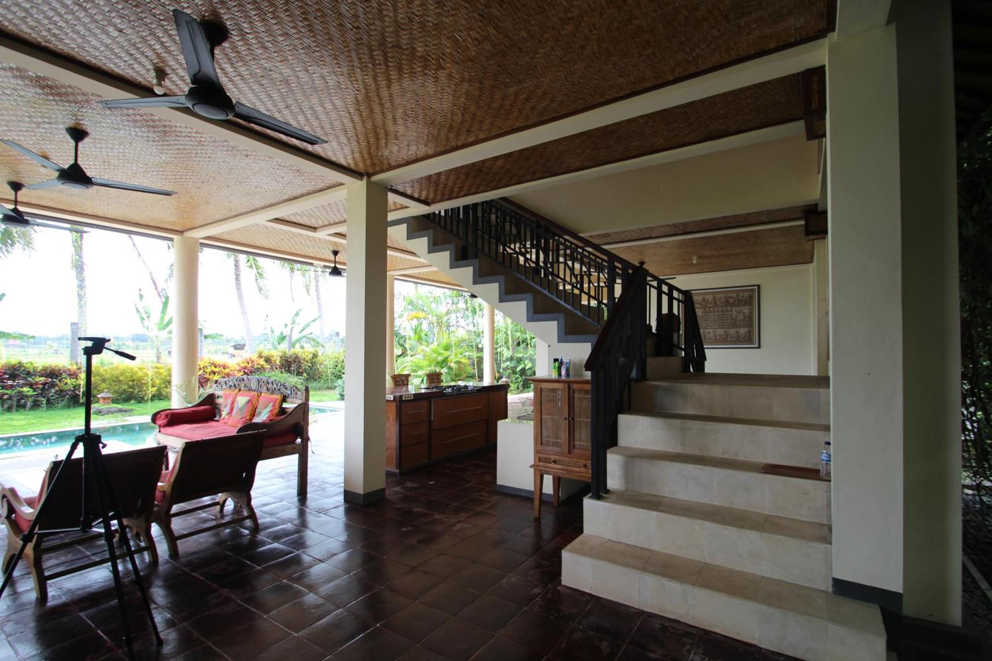 Uma Capung Mas Cottage Ubud Esterno foto