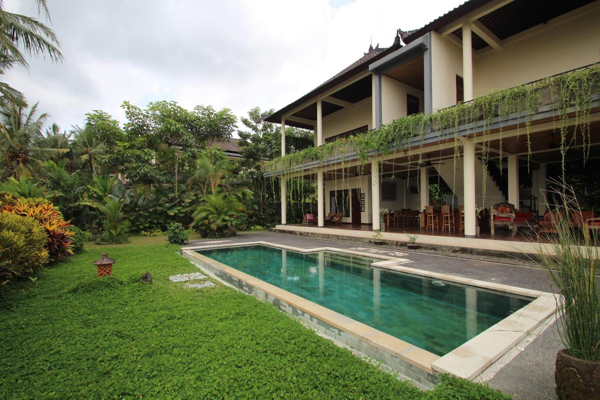 Uma Capung Mas Cottage Ubud Esterno foto