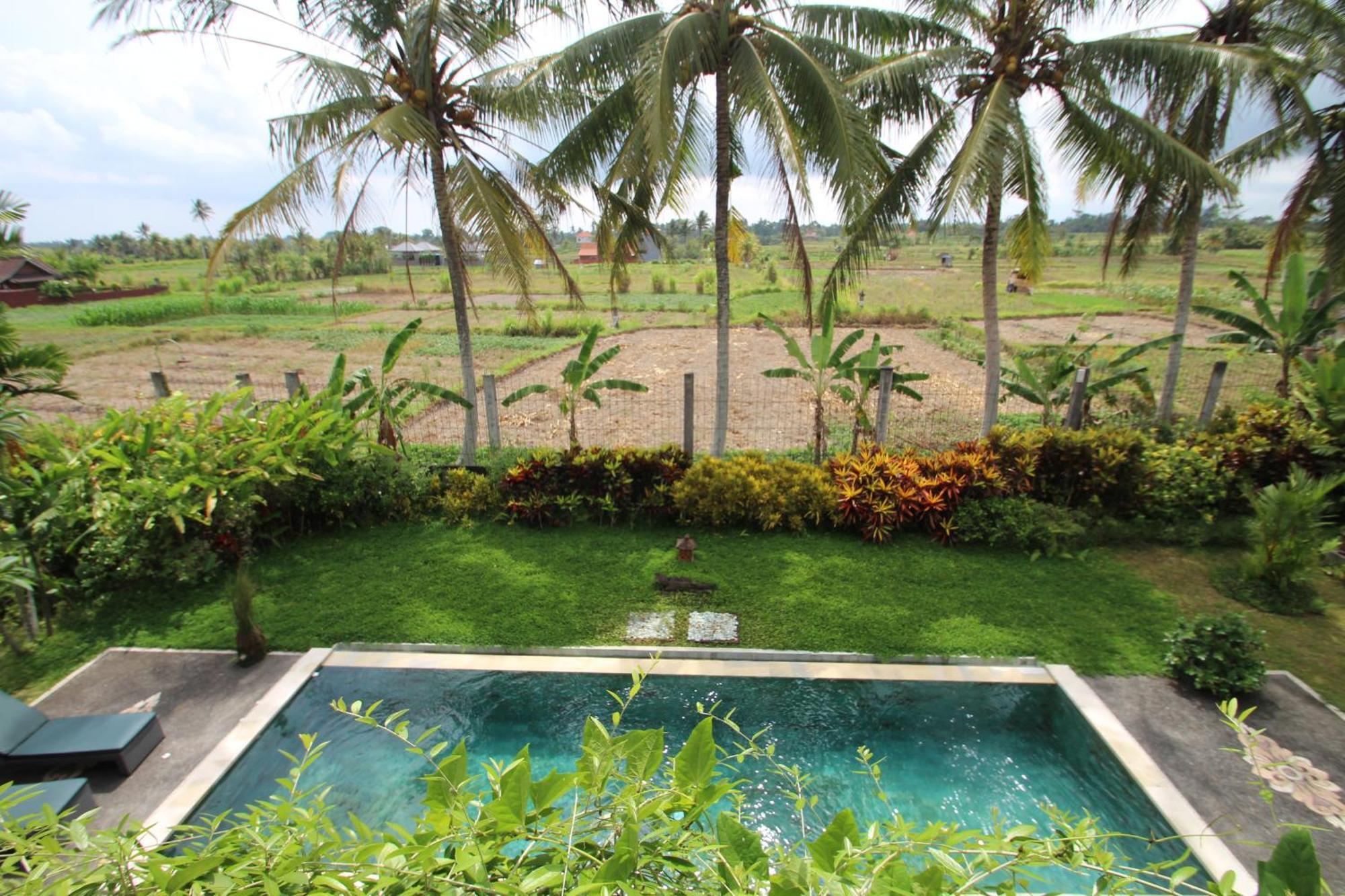 Uma Capung Mas Cottage Ubud Esterno foto