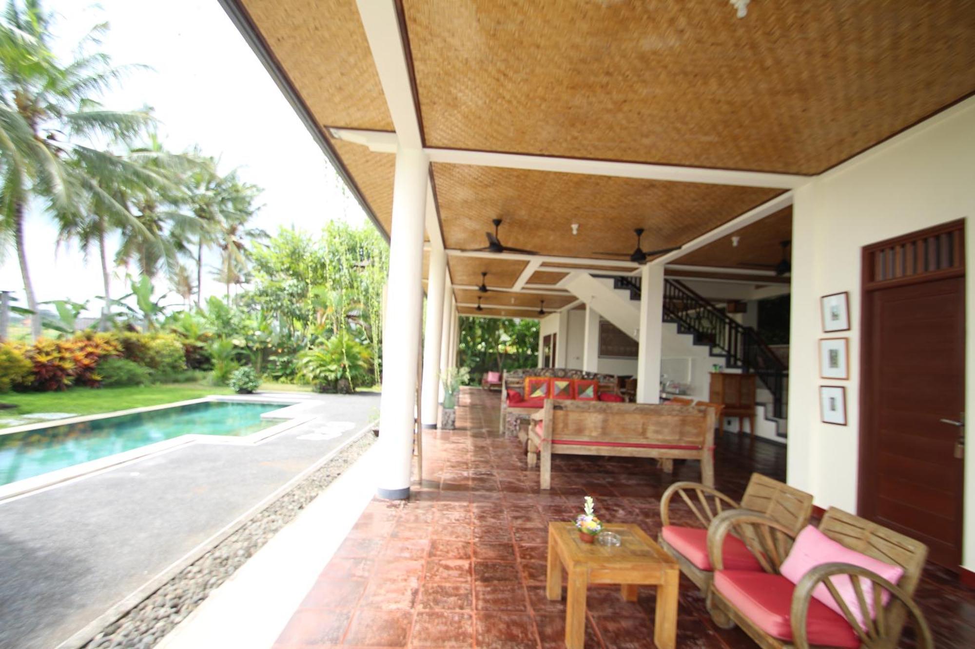 Uma Capung Mas Cottage Ubud Esterno foto