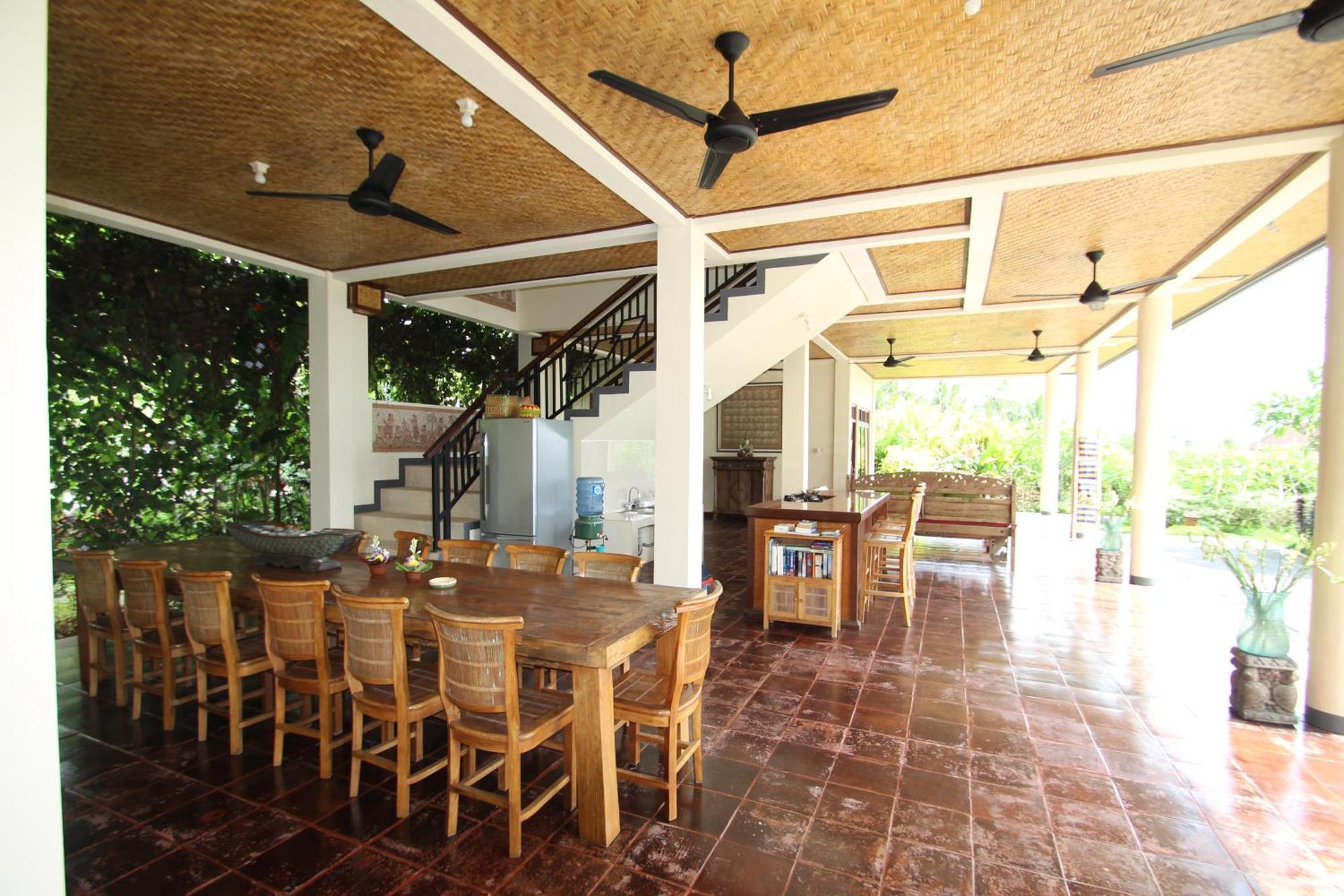Uma Capung Mas Cottage Ubud Esterno foto
