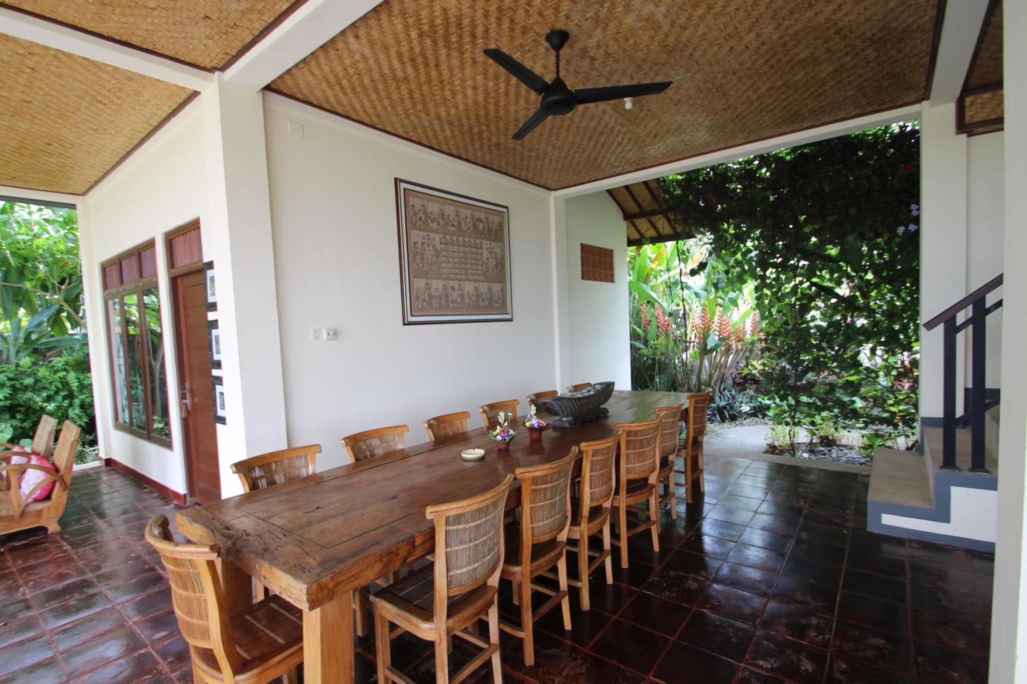 Uma Capung Mas Cottage Ubud Esterno foto