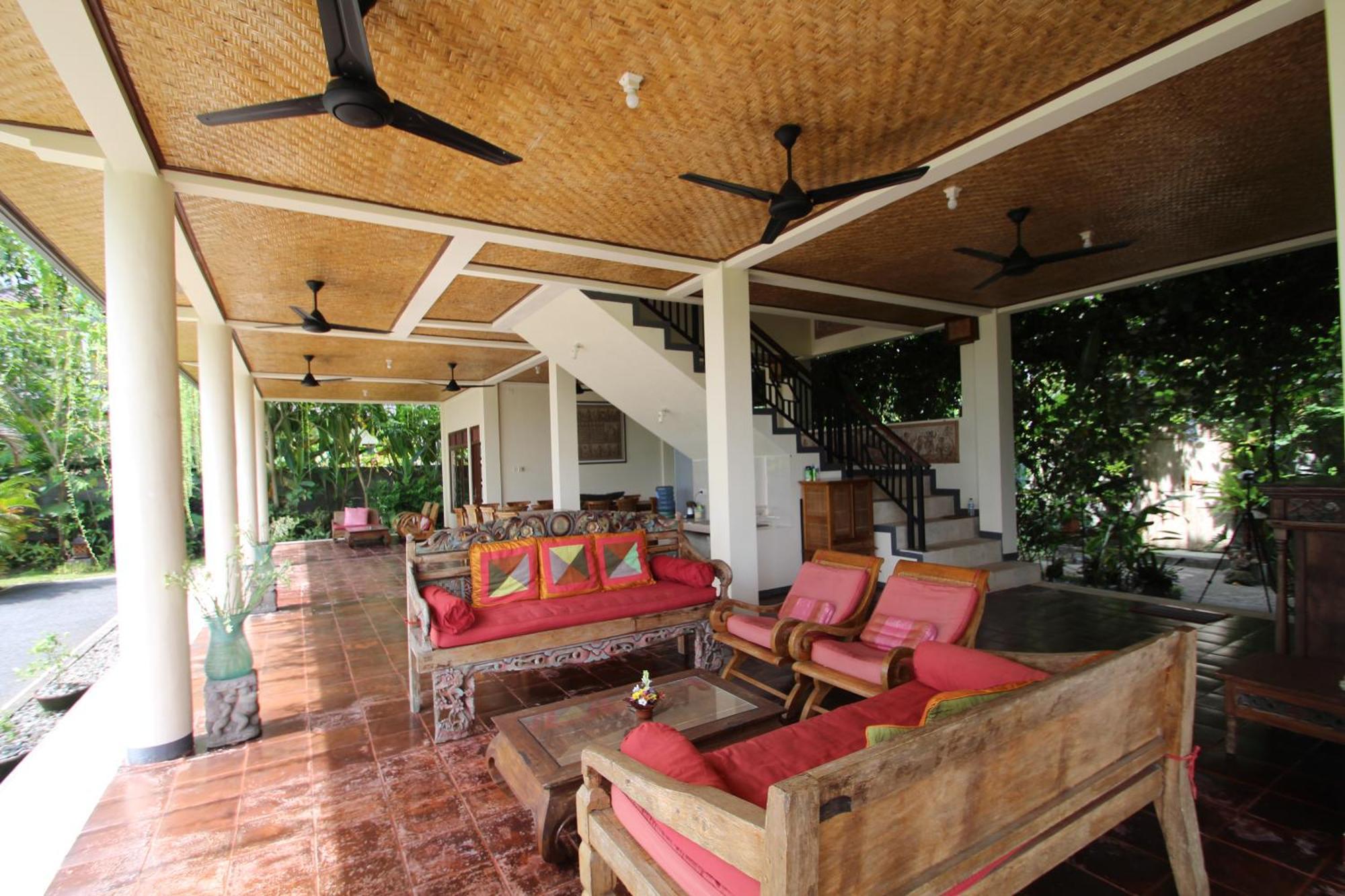 Uma Capung Mas Cottage Ubud Esterno foto