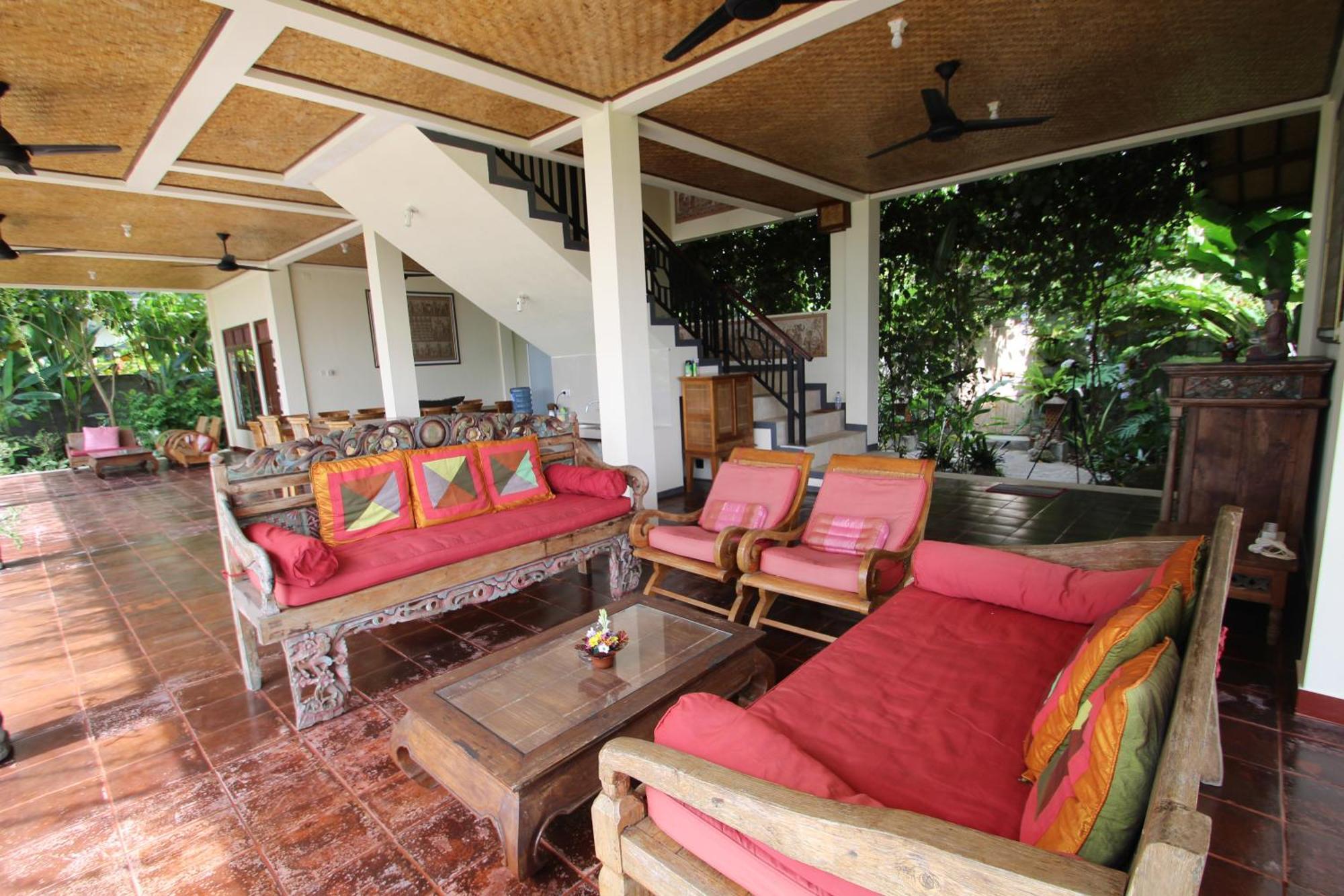 Uma Capung Mas Cottage Ubud Esterno foto